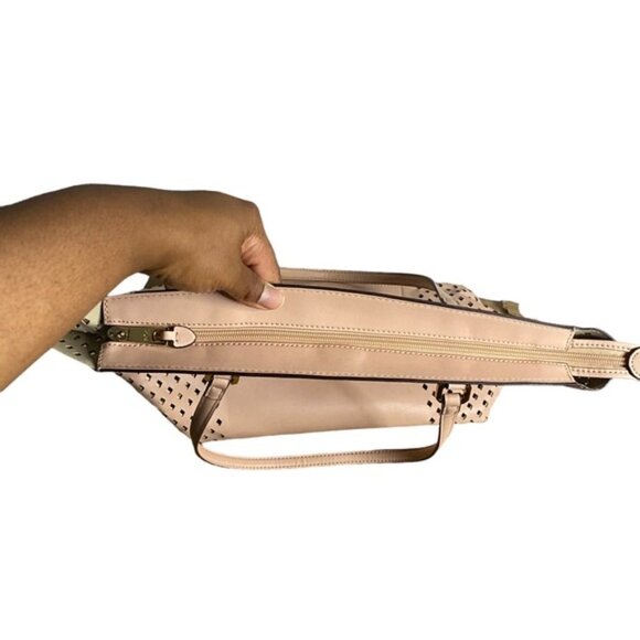 Lauren Ralph Lauren Women's Blush Tanner Tote Handbag - Picture 4 of 10